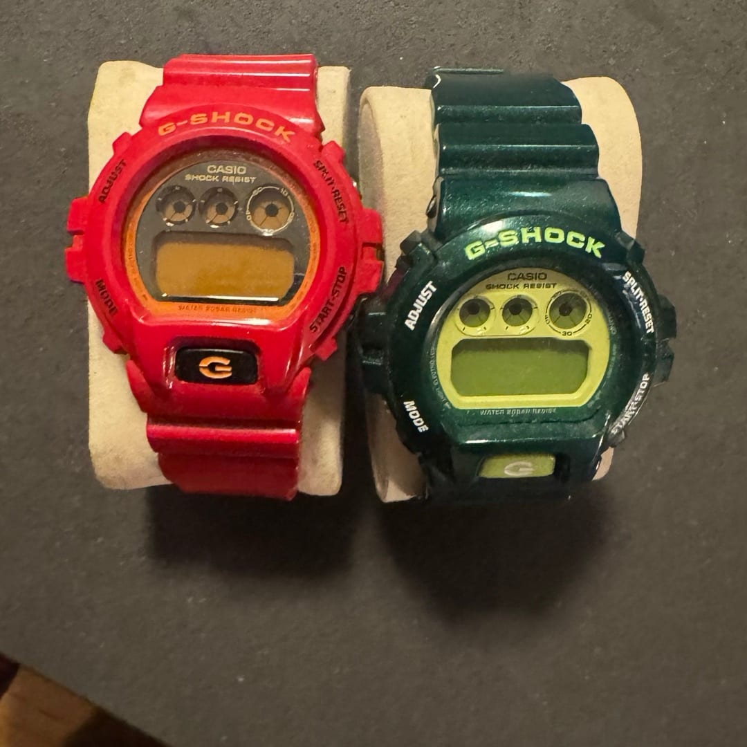Two Original G-Shock Watches -NEED battery