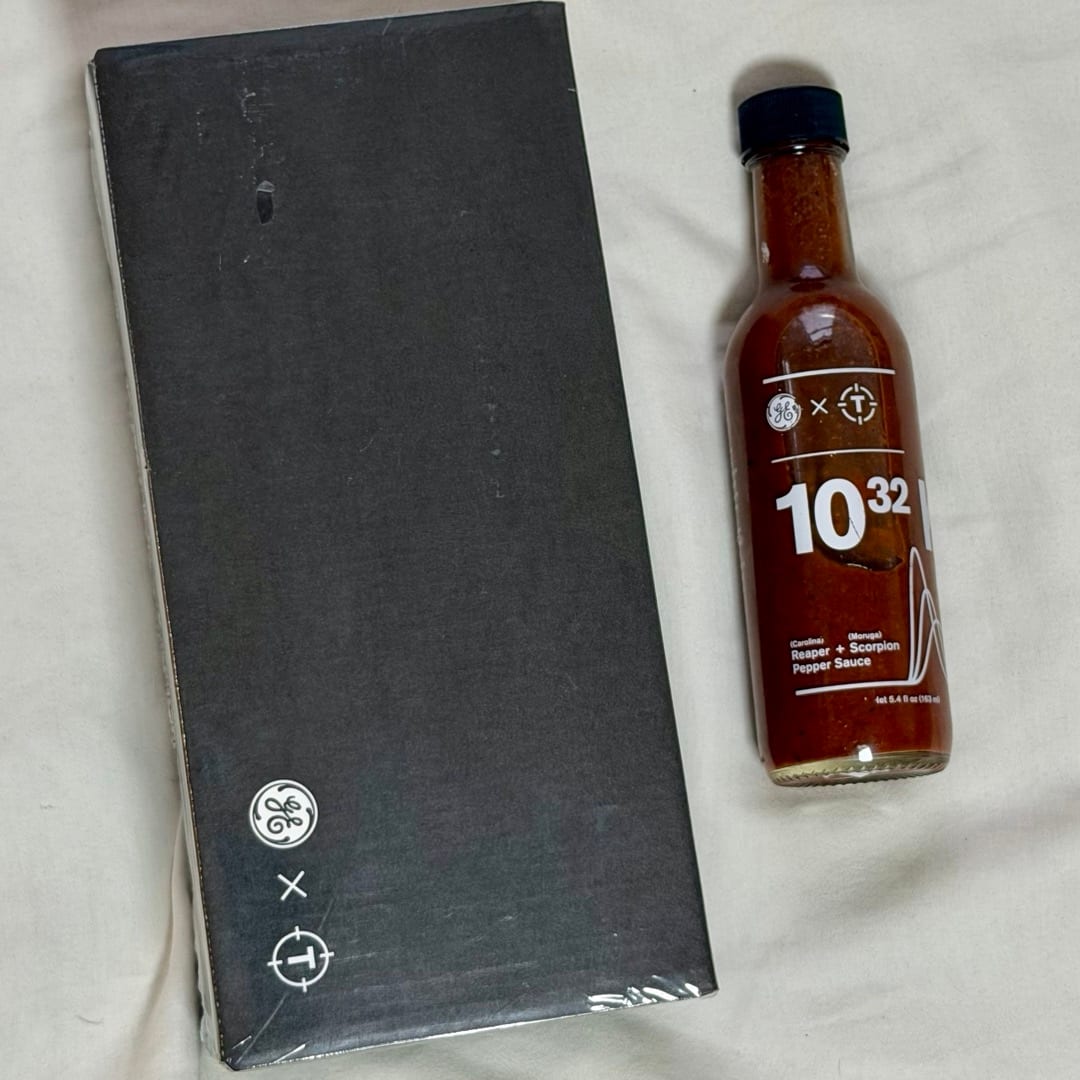 Limited Edition 1032 Kelvin GE x Thrillist Hot Sauce