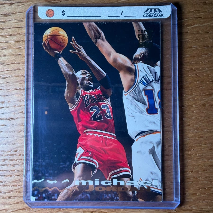 Topps Stadium Club Michael Jordan 1993-94 Trading Card #169
