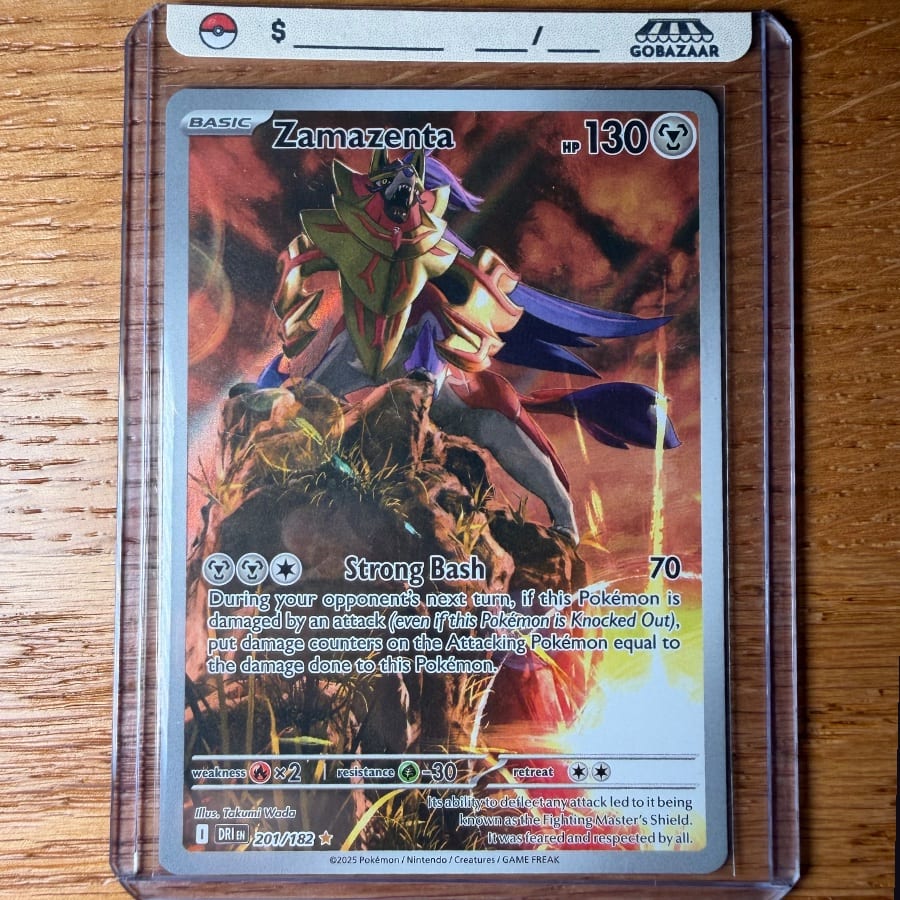 Zamazenta Destined Rivals Holo
