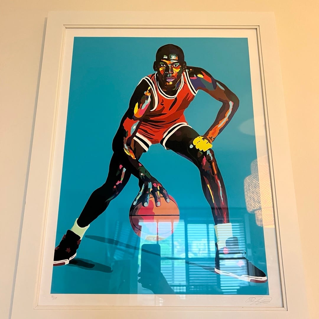 Michael Jordan art