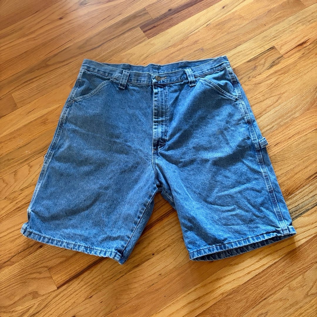 Vintage Wrangler Carpenter Denim Shorts – Size 36