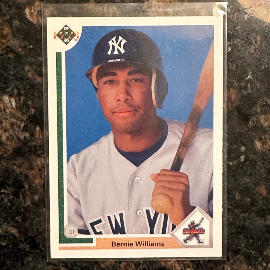 1990 Bernie Williams Upper Deck RC [Not Graded]