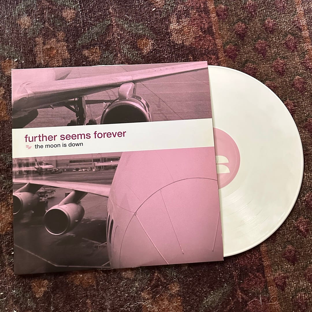Further Seems Forever - The Moon is Down on white vinyl