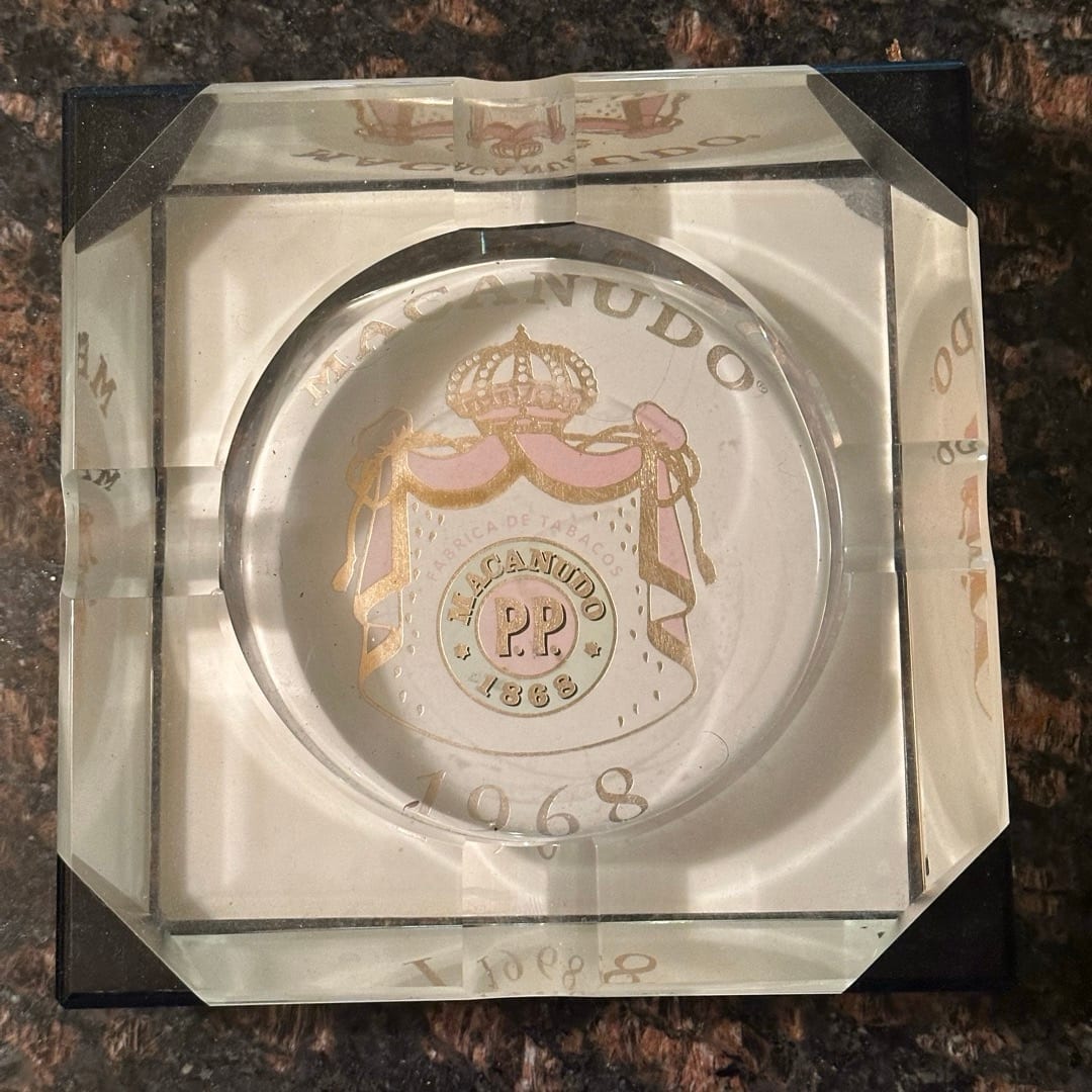 Macanudo Cigar Ash Tray