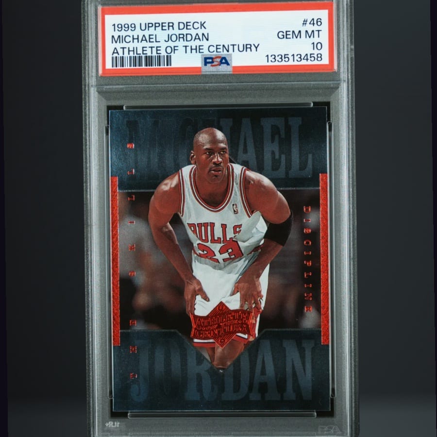 1999 Upper Deck Michael Jordan #46 Athlete of the Century