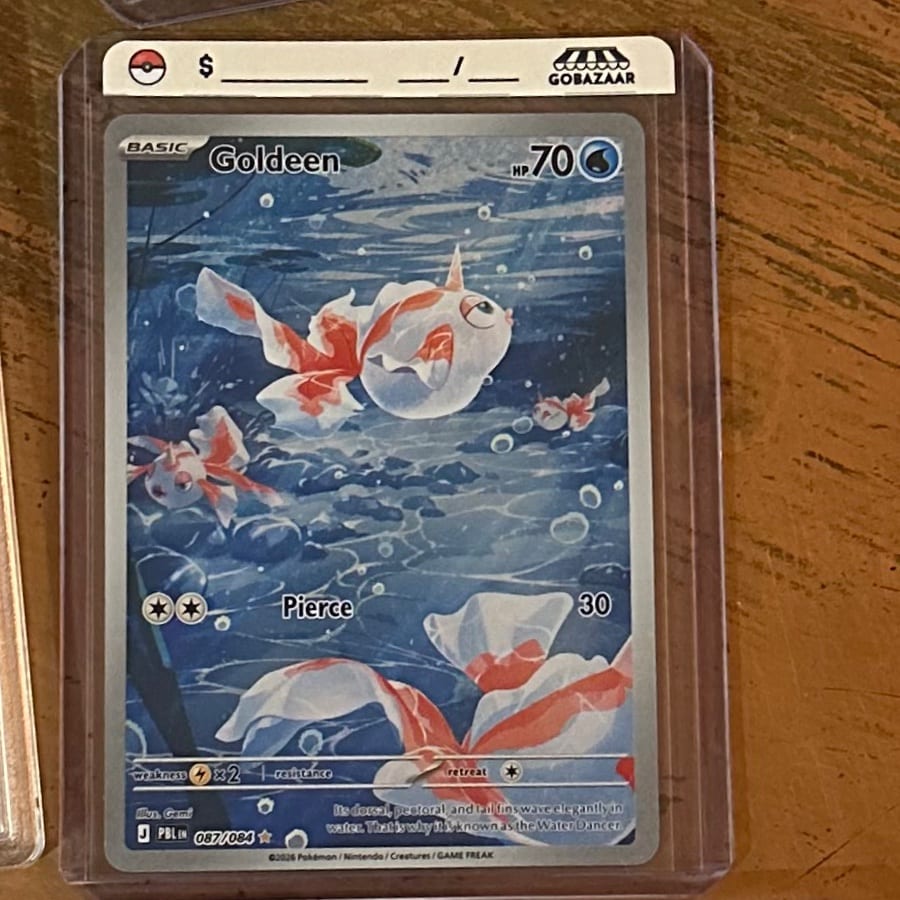 Goldeen #87 Pitch Black