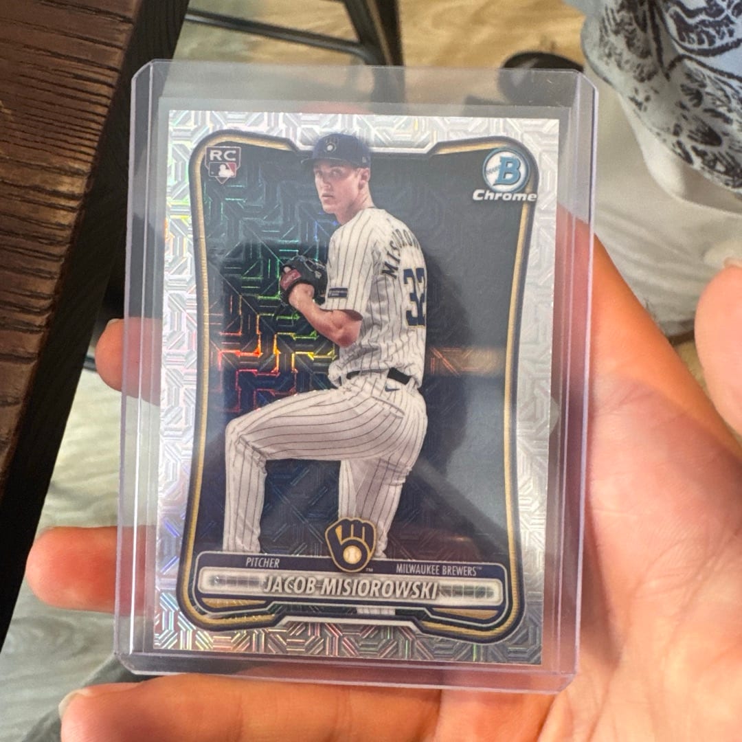 2026 Bowman Chrome Jacob Misiorowski Mojo