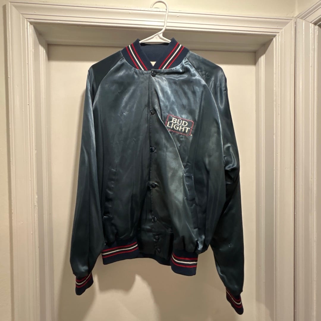 Bud Light Nylon Bomber Jacket