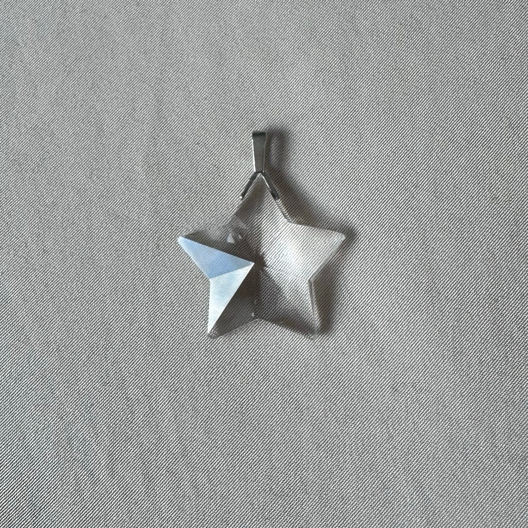 Tiffany & Co Crystal Star Pendant