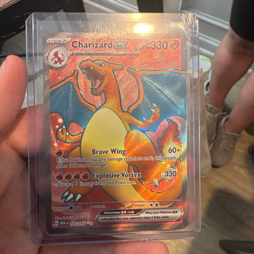 Pokemon 151 charizard secret rare full art