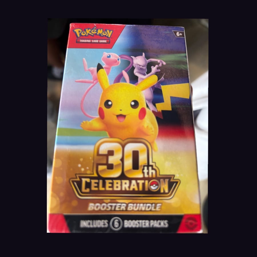 30th Anniversary Pokemon Booster Bundle