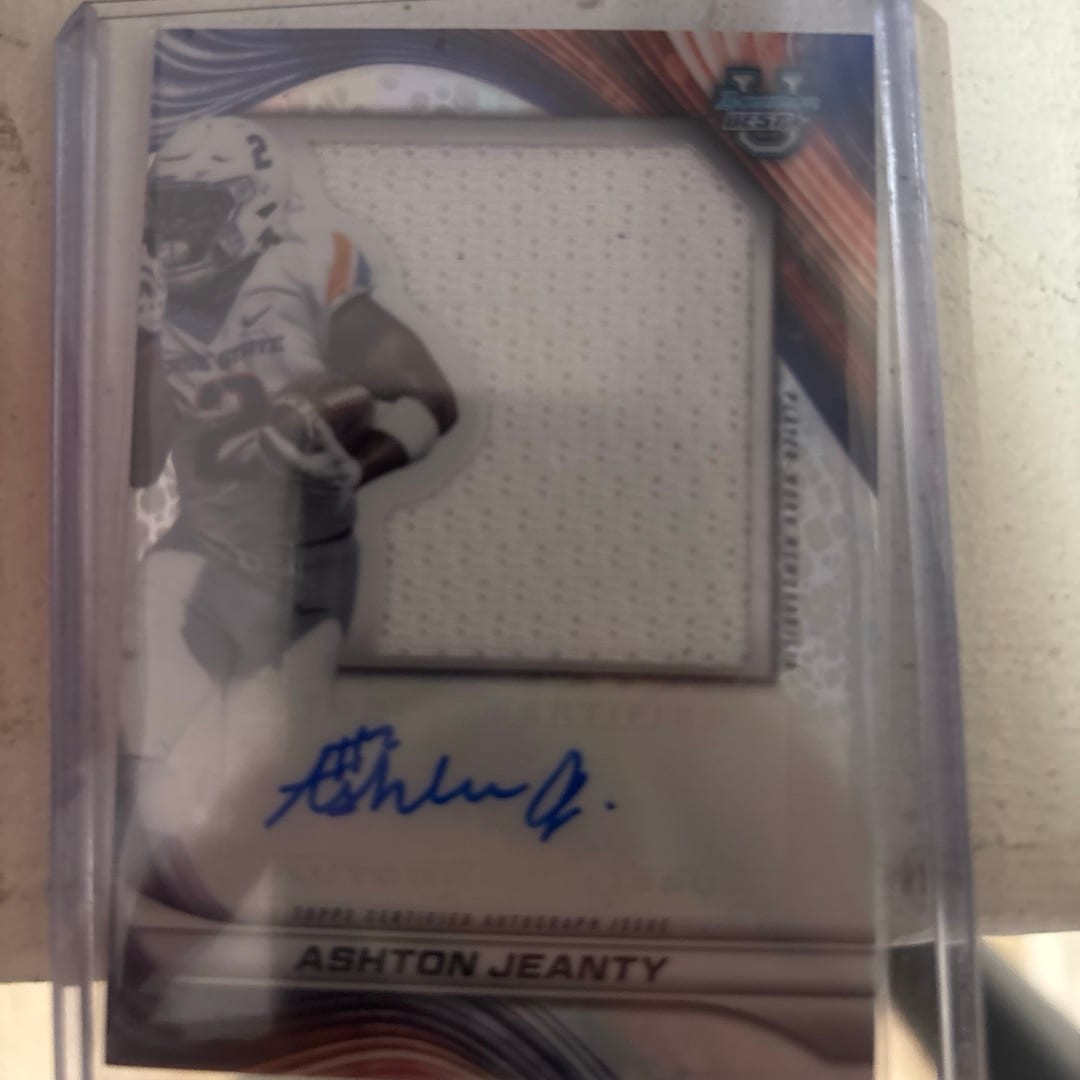 Ashton Jeanty Bowman U Best Auto