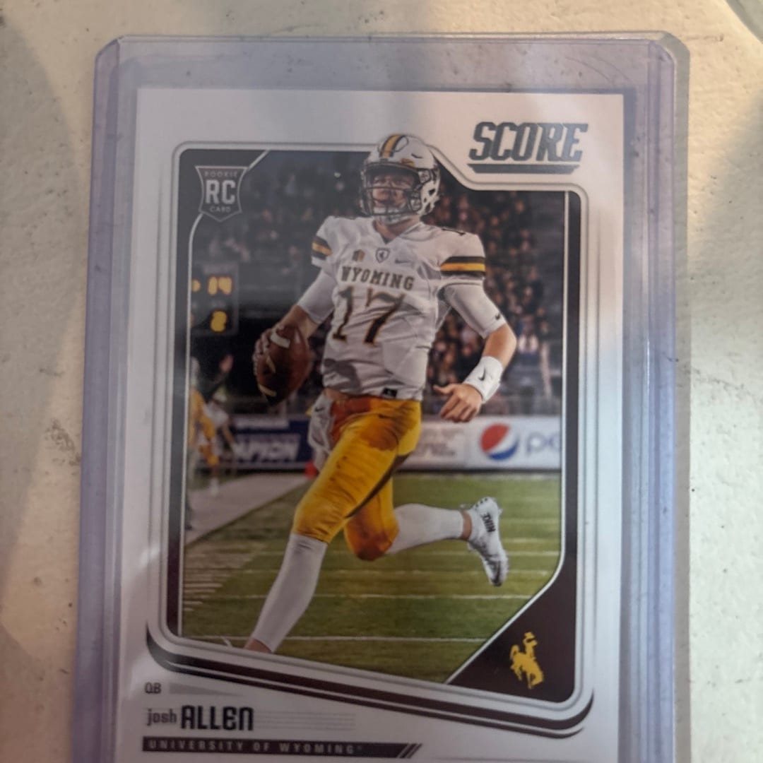 Score Josh Allen Rookie Card