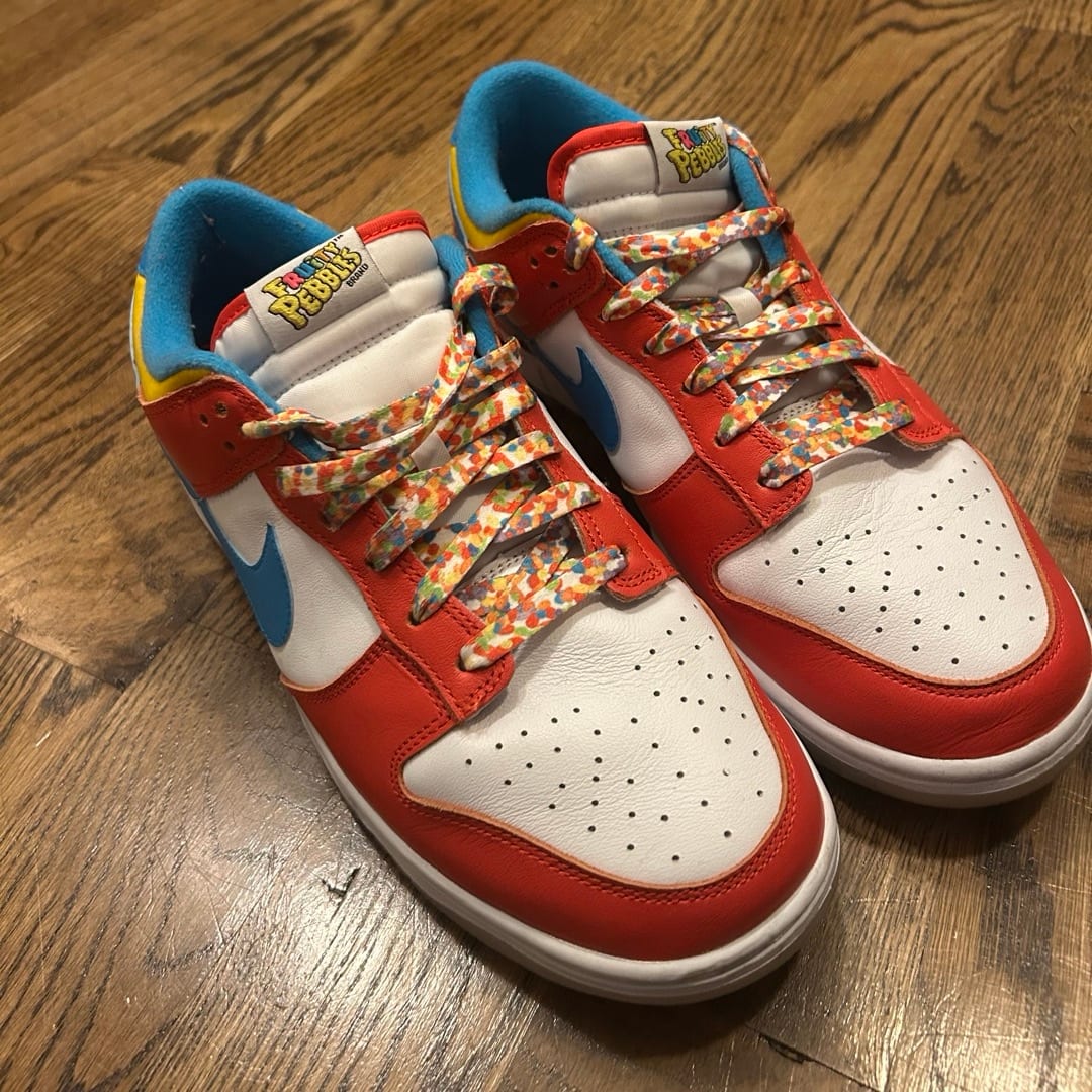 LeBron James x Fruity Pebbles x Nike Dunk Low