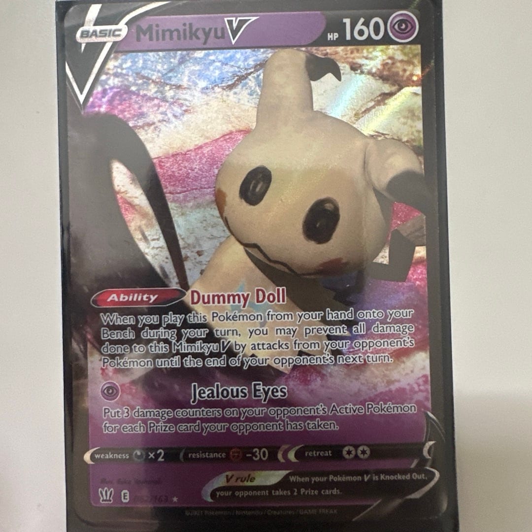 Mimikyu V 2021 Collectible Full Art