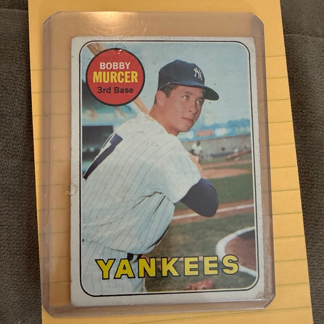 1969 Topps Bobby Murcer very good condition